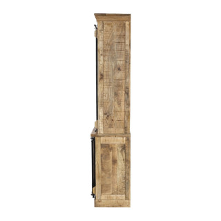 Vitrine Barn 003 bois massif mangue