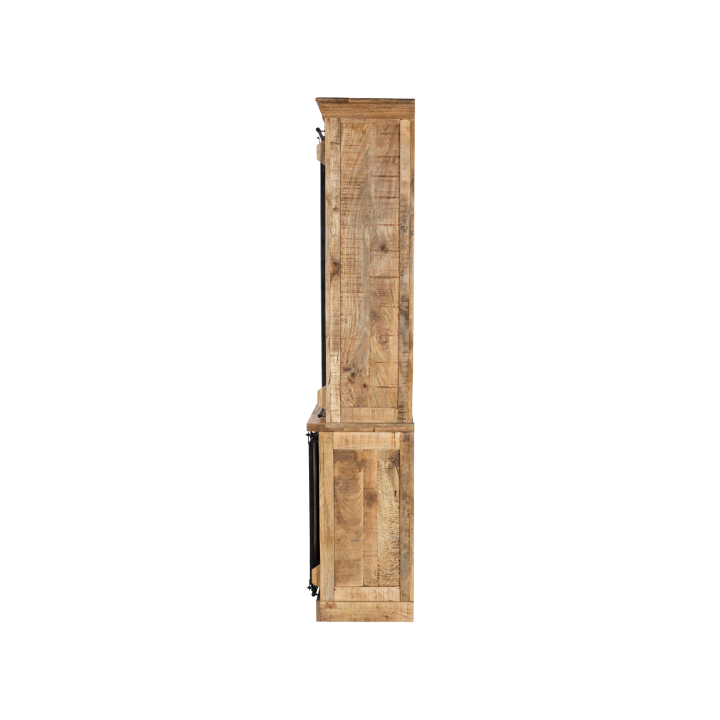 Vitrine Barn 003 bois massif mangue