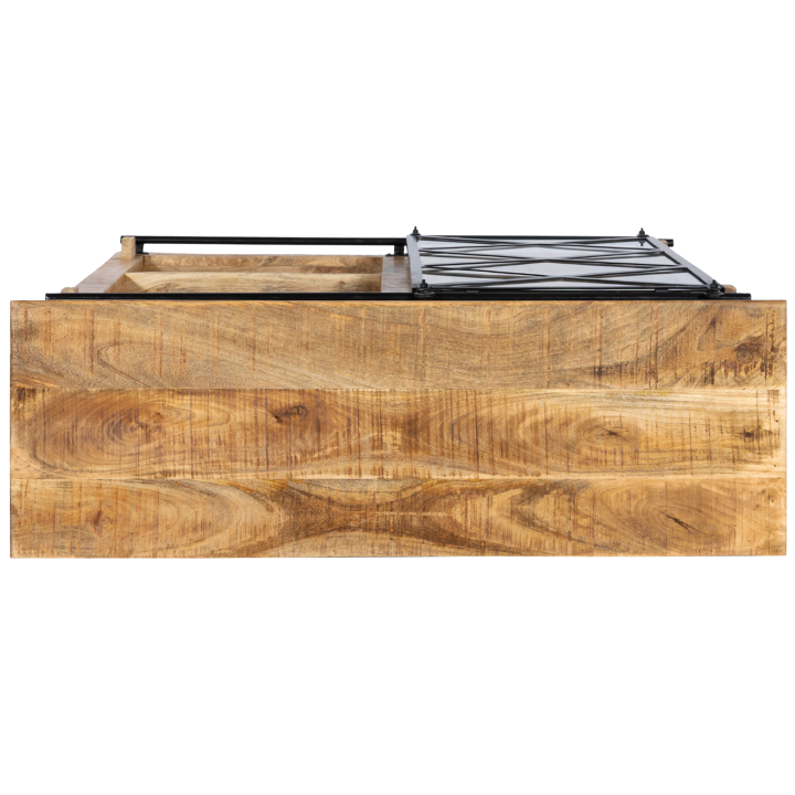 Vitrine Barn 003 bois massif mangue