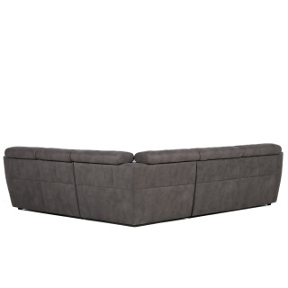 Salon d'angle Mecon gris/taupe