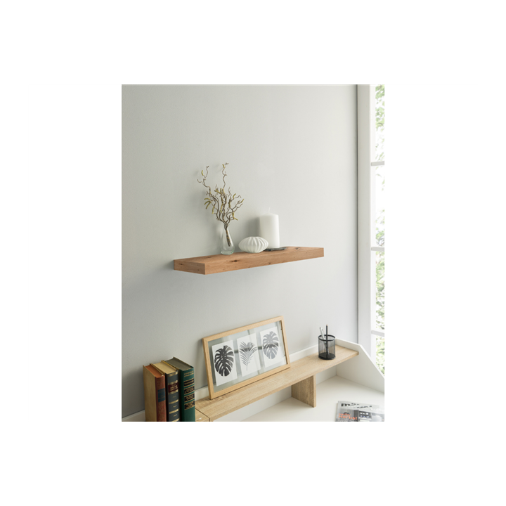 Etagère murale Shelvy 60cm chêne artisan