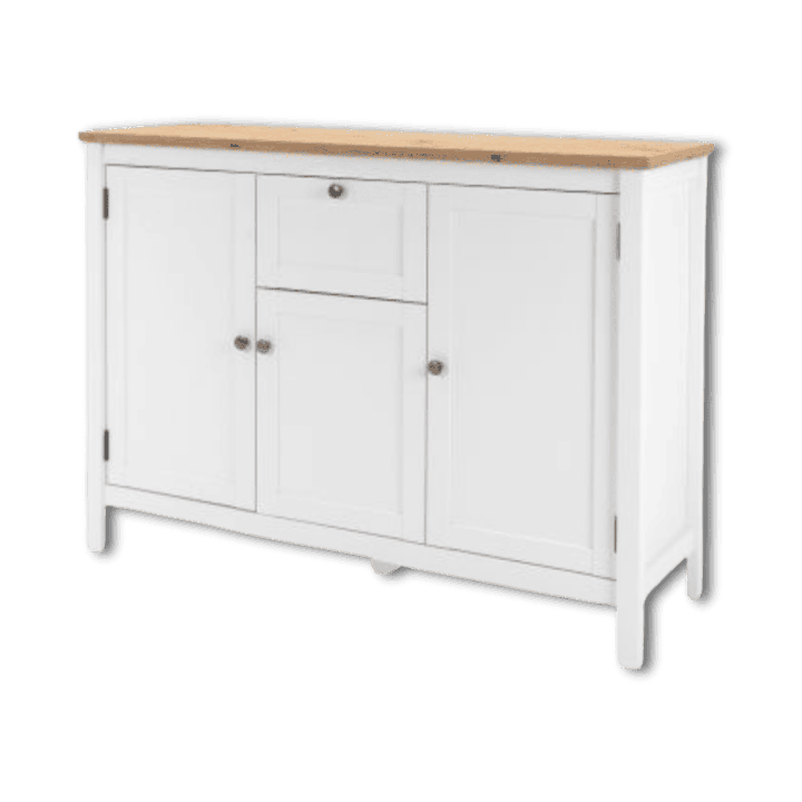 Enfilade Bergen 57 blanc/chêne artisan