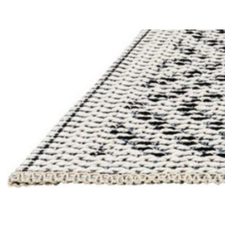 Tapis Stitch - 120 x 170 cm ( cream / grey )