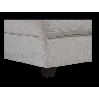 Salon d'angle droit Split gris