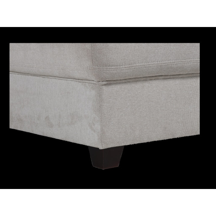 Salon d'angle droit Split gris