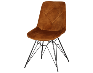 Chaise UDC8209 Moutarde
