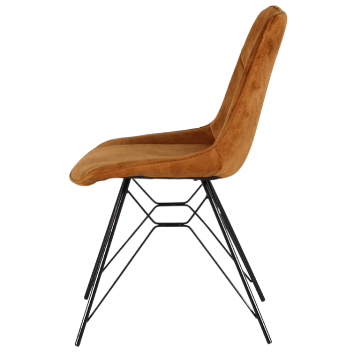 Chaise UDC8209 Moutarde