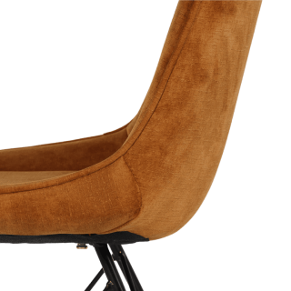 Chaise UDC8209 Moutarde