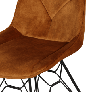 Chaise UDC8209 Moutarde
