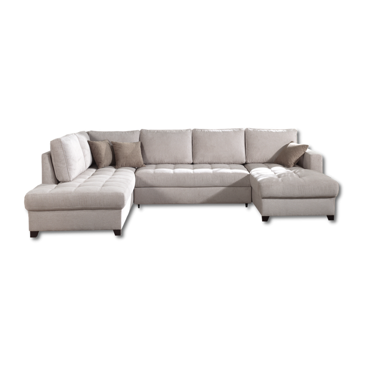 Salon d'angle gauche Split gris
