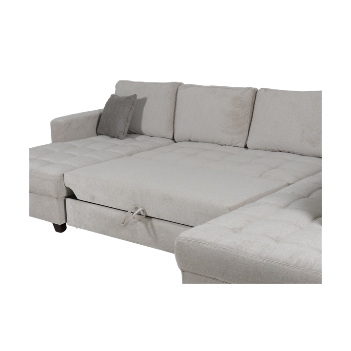 Salon d'angle gauche Split gris