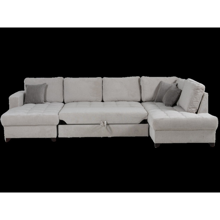 Salon d'angle gauche Split gris