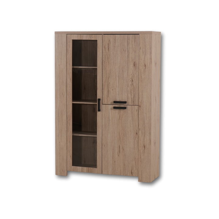 Vitrine Ollevier chêne san remo