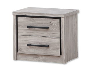 Table de nuit Elias gris
