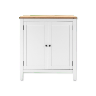 Commode Bergen 1 Blanc/ chêne artisan