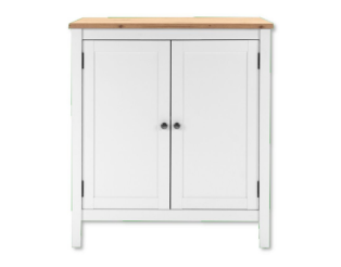 Commode Bergen 1 Blanc/ chêne artisan