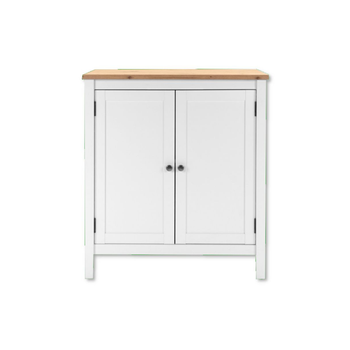 Commode Bergen 1 Blanc/ chêne artisan