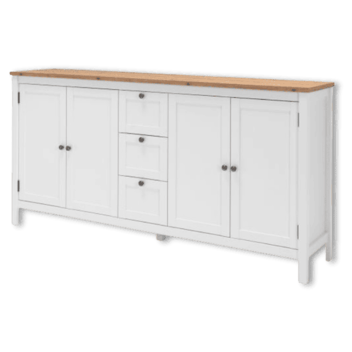 Enfilade Bergen 51 blanc/chêne artisan