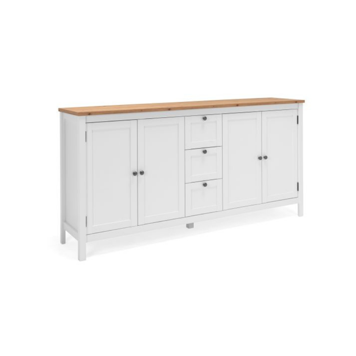Enfilade Bergen 51 blanc/chêne artisan