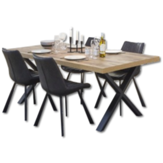 Table Owen 230x100 cm pied "X" TF1915