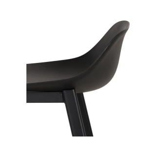Tabouret de bar Louis HT65 noir