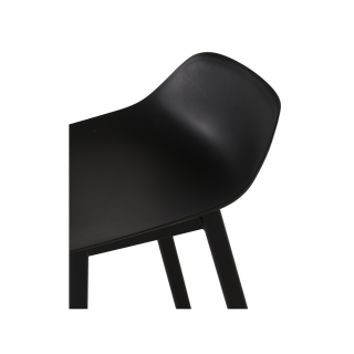Tabouret de bar Louis HT65 noir