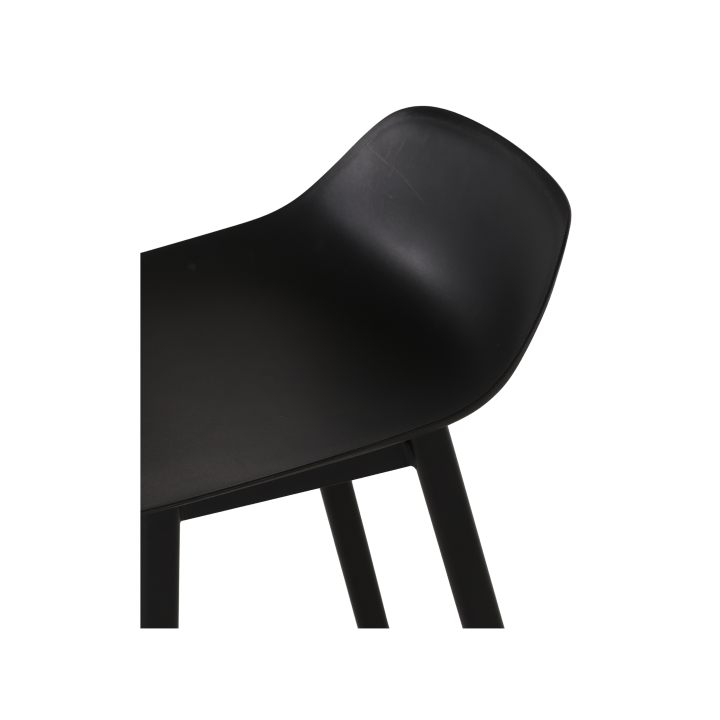 Tabouret de bar Louis HT65 noir