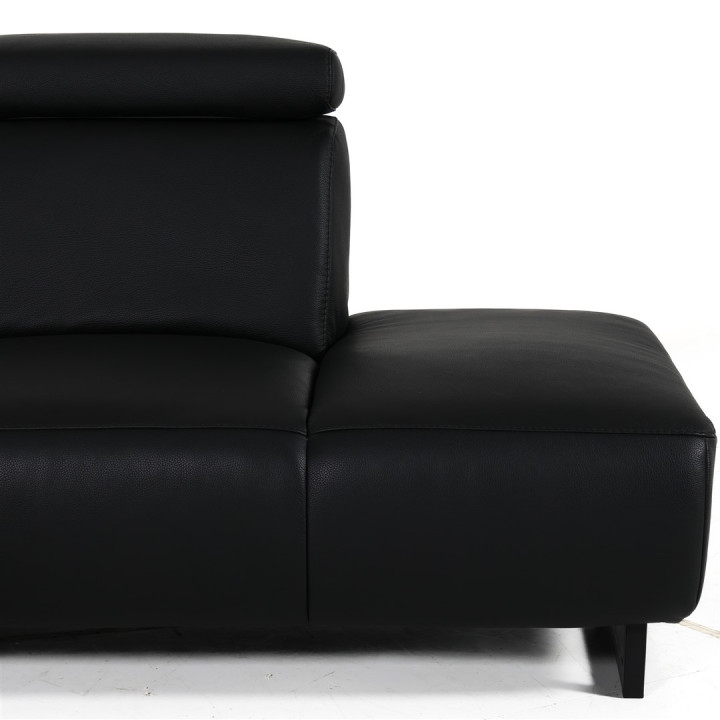 Salon d'angle Ribba noir