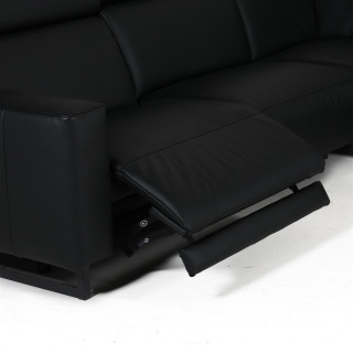 Salon d'angle Ribba noir