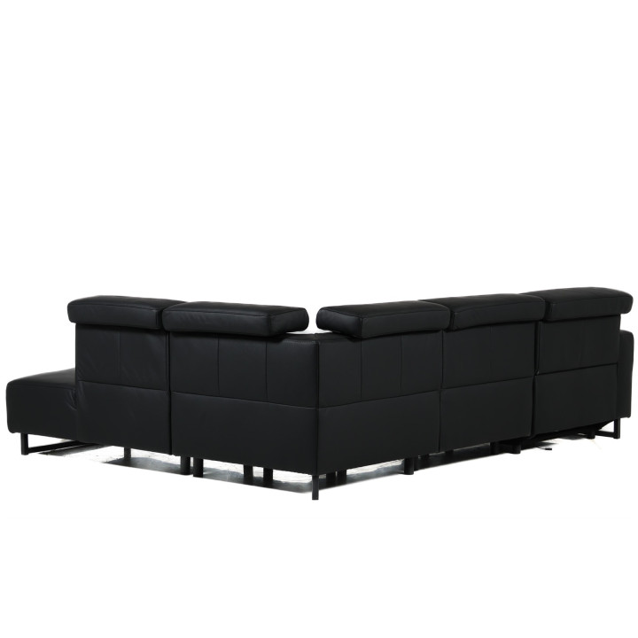Salon d'angle Ribba noir