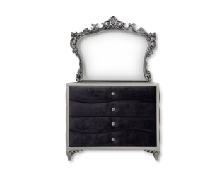 Commode avec miroir Sultan Caprice anthracite