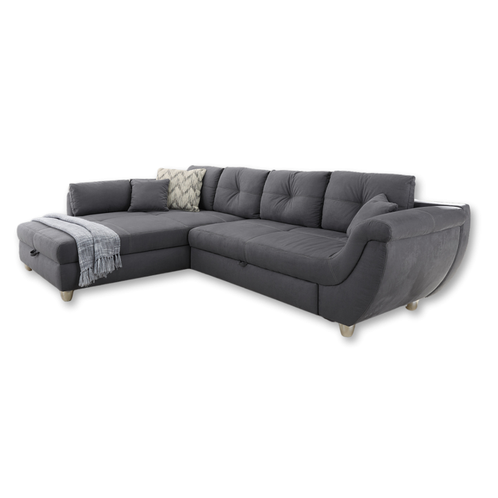 Salon d'angle Maranello gris