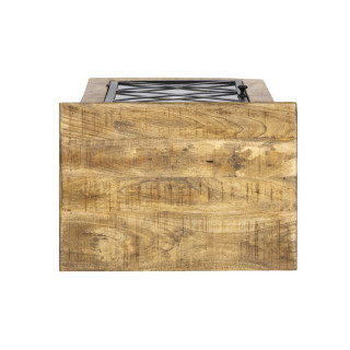 Colonne Barn 009 bois massif mangue