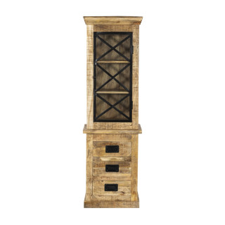Colonne Barn 009 bois massif mangue