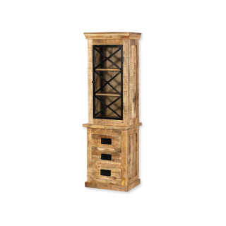 Colonne Barn 009 bois massif mangue