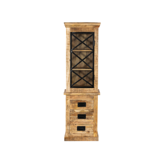 Colonne Barn 009 bois massif mangue
