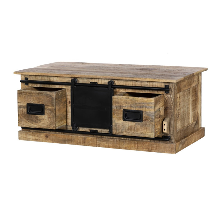 Table de salon Barn bois massif mangue