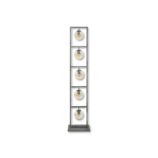 Lampadaire Tower 5X Verre 7772/29