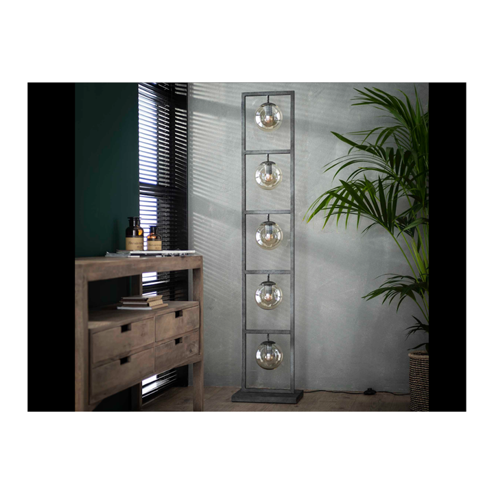 Lampadaire Tower 5X Verre 7772/29