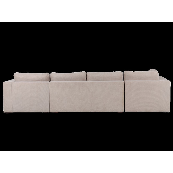 Salon panoramique Rocco beige (sens inverse)