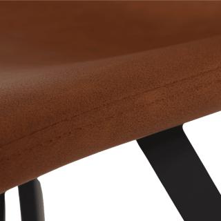 Chaise MS82 marron