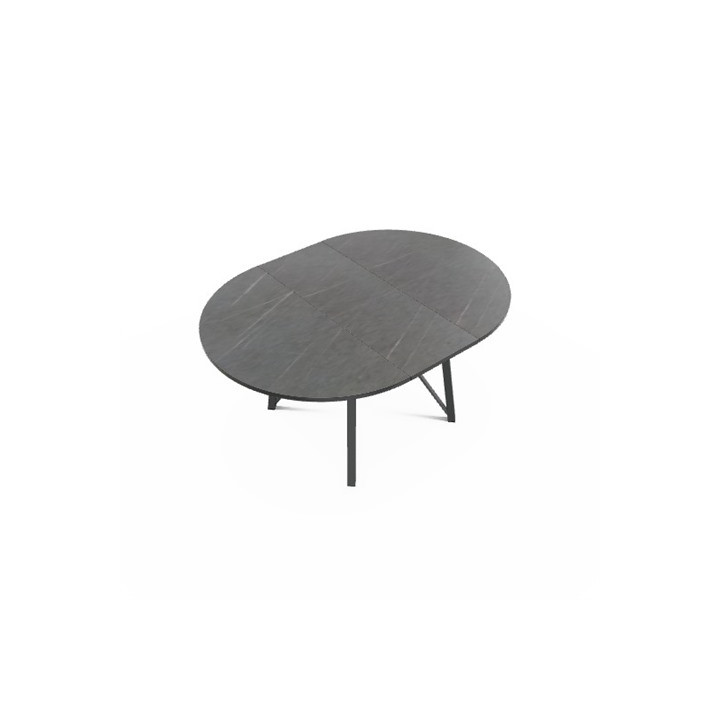 Table ronde avec allonge Wacko 120D EP79 HP06