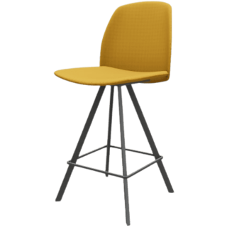 Tabouret de bar Fiona gold