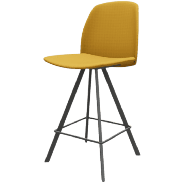 Tabouret de bar Fiona gold