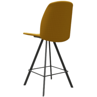Tabouret de bar Fiona gold