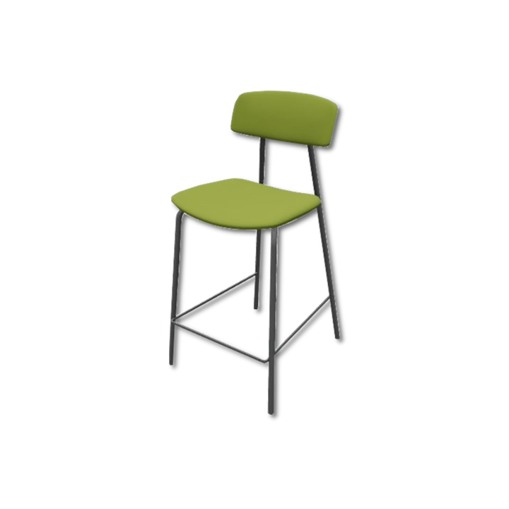 Tabouret de bar HT65 EP79 M369 Vert