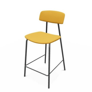 Tabouret de bar Lazio HT65 EP79 M310 Jaune