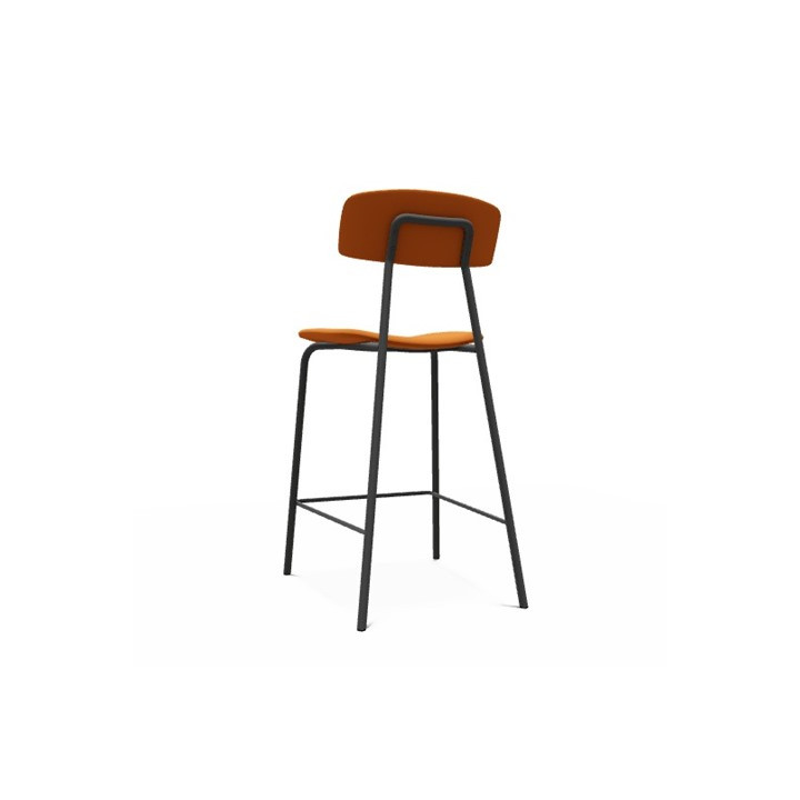Tabouret de bar Lazio HT65 EP79 M320 Orange