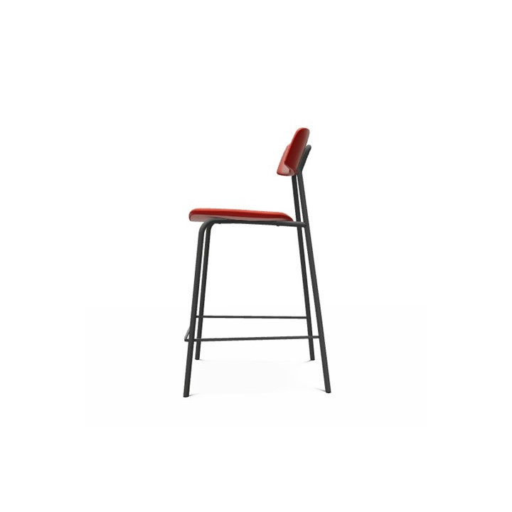 Tabouret de bar Lazio EP79 M339 Rouge