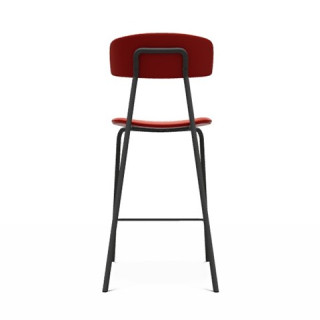 Tabouret de bar Lazio EP79 M339 Rouge
